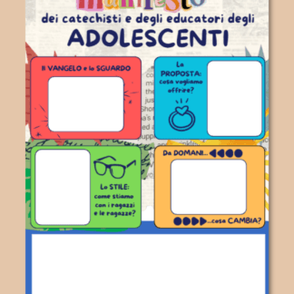 Manifesto dei catechisti e degli educatori degli adolescenti